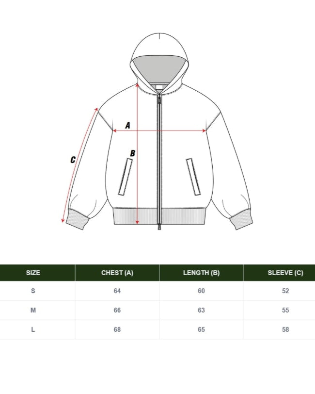 Blossom Pink "愛" Zip Up