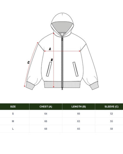 Blossom Pink "愛" Zip Up